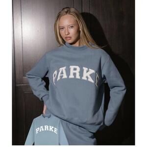 PARKE New Release Mockneck. Glacier Blue. XXL NEW Never Out Of Bag.